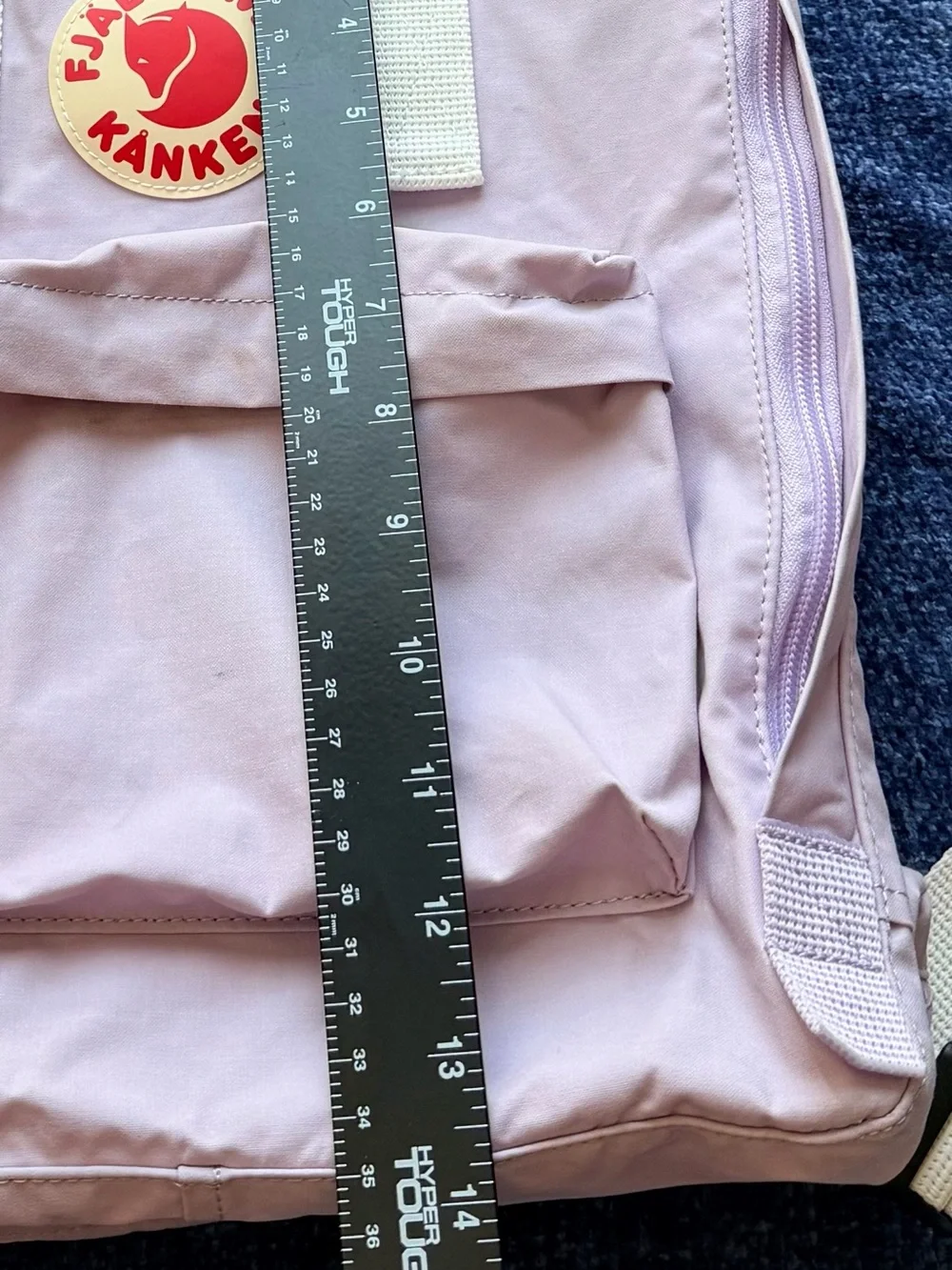 Fjallraven Kånken Backpack in Lilac with White Straps
